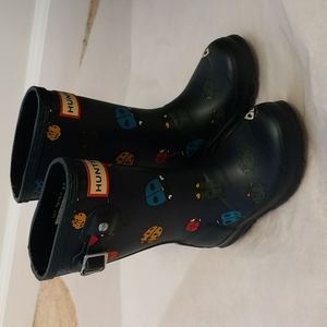 Hunter boots toddler boy 9/girls 10